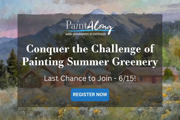Paint Along: Summer Greenery